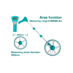Digital display measuring wheel